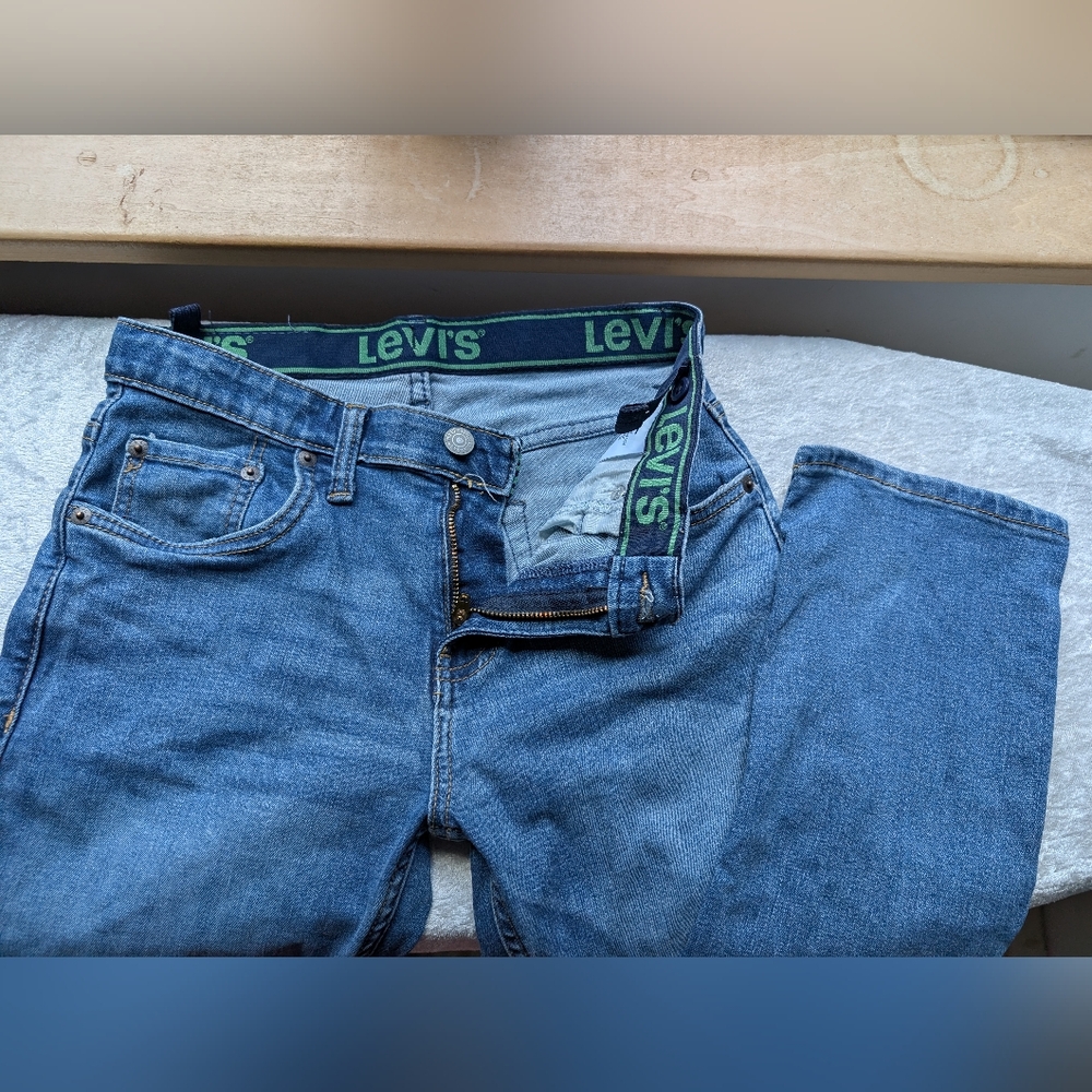 511 27 X 29 Straight Leg Elastic Waistband Levi's Jeans